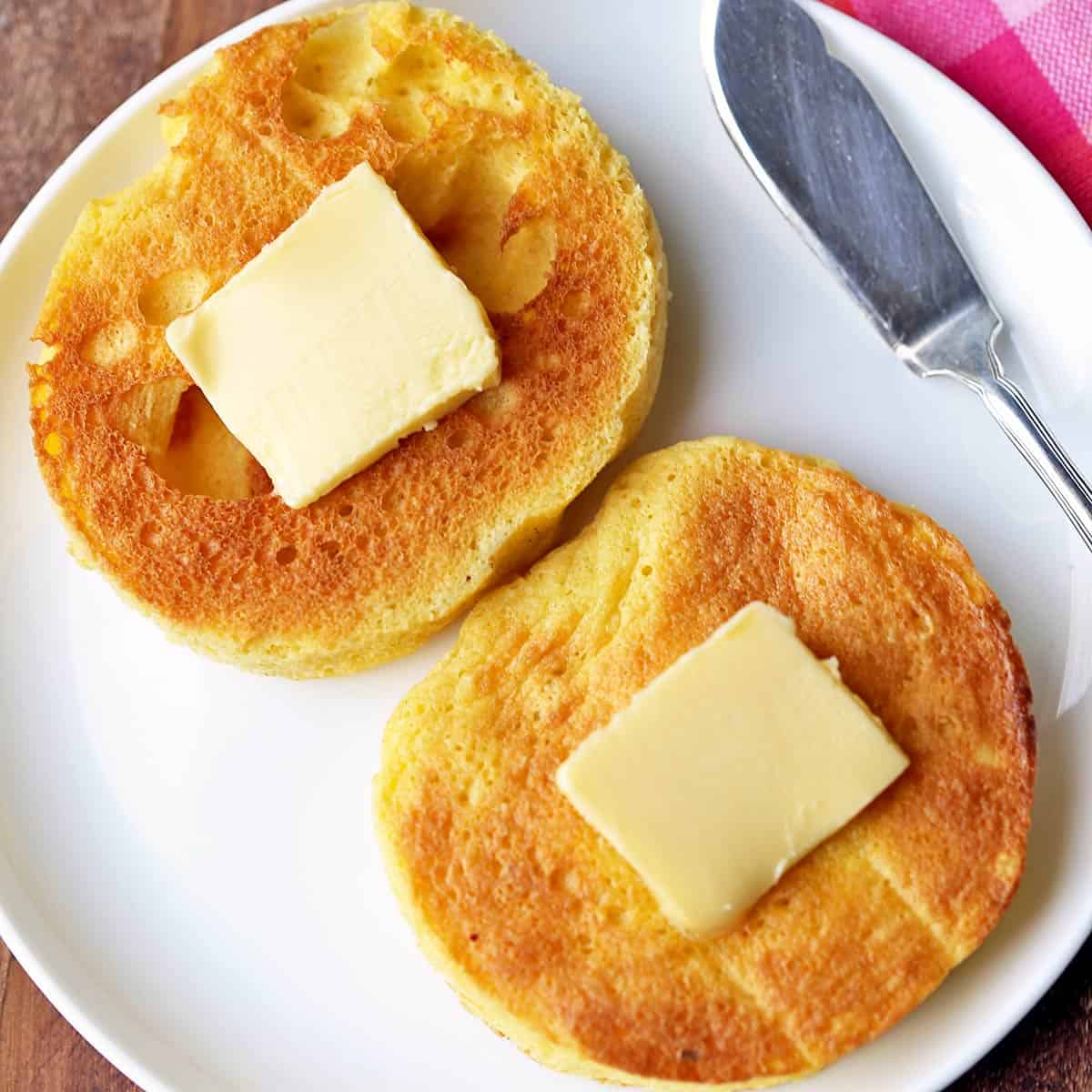 Quick Keto English Muffin