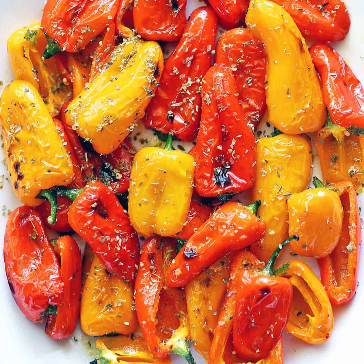 Roasted Mini Peppers