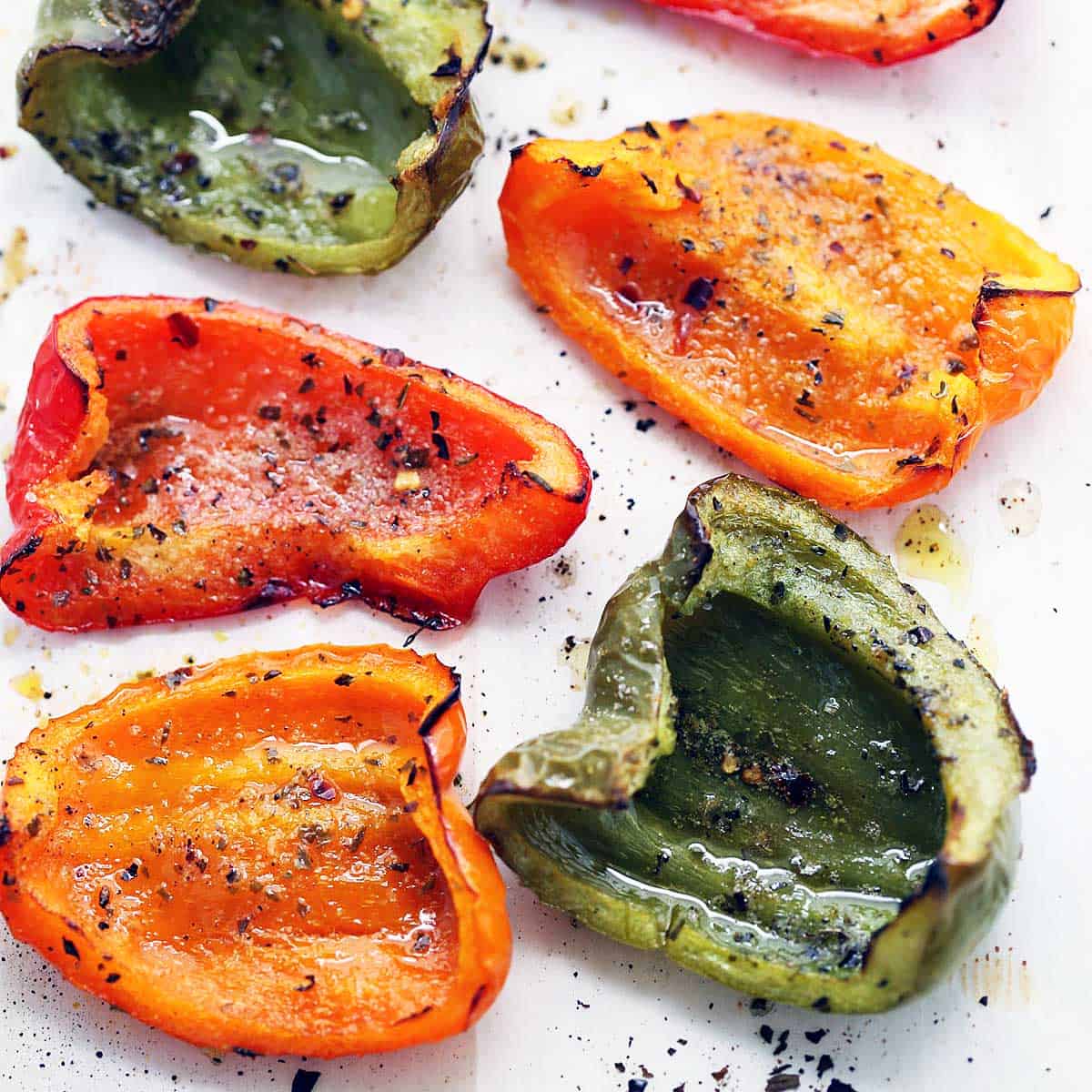 Easy Weeknight Roasted Peppers
