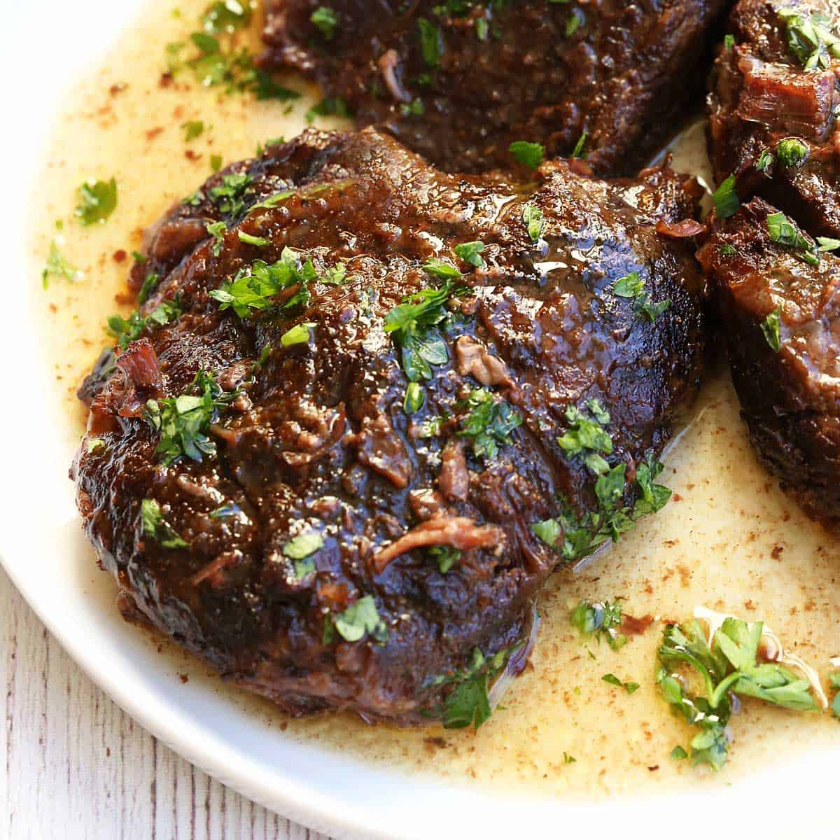 Slow-Cooked Beef Cheeks