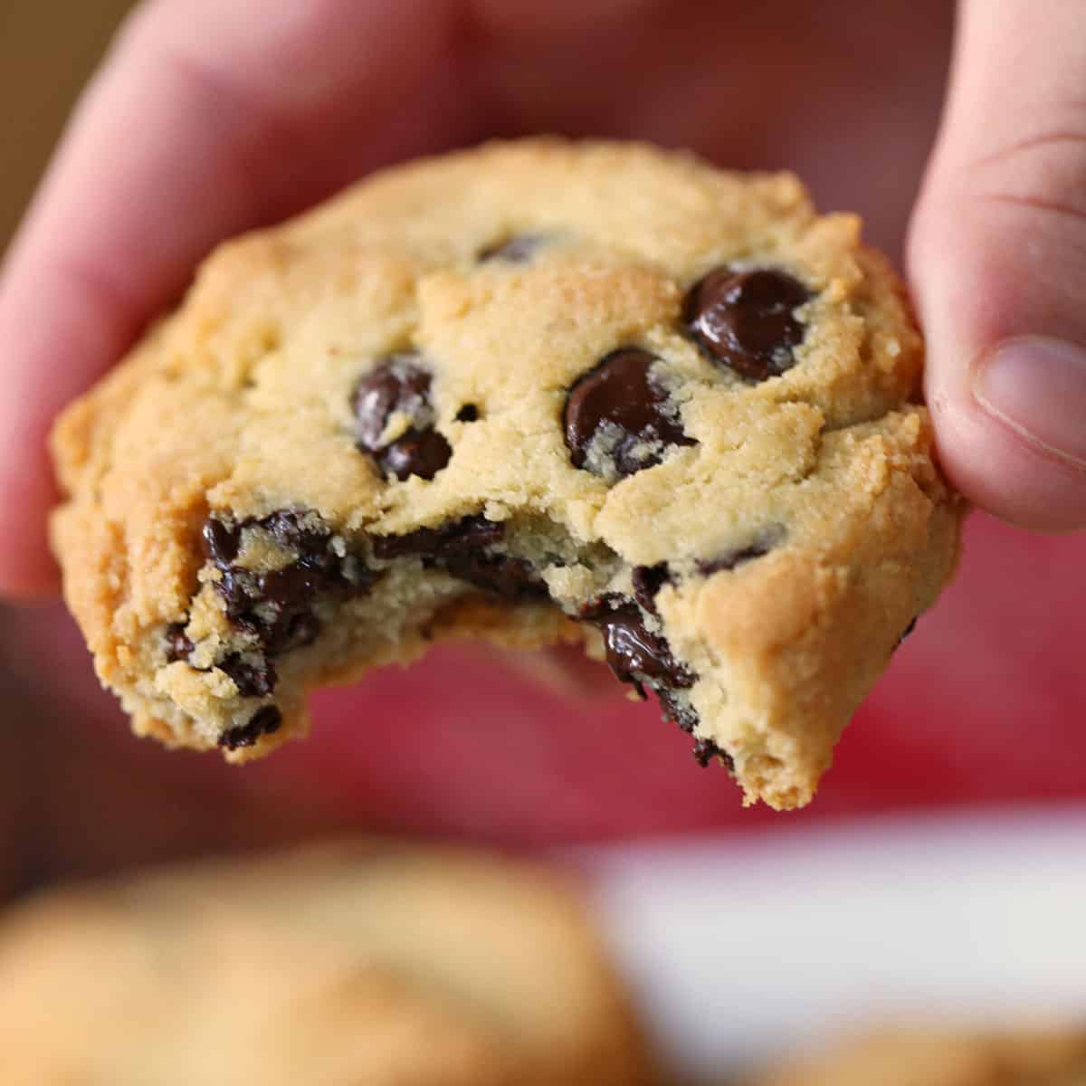 Almond Flour Chocolate Chip Cookies
