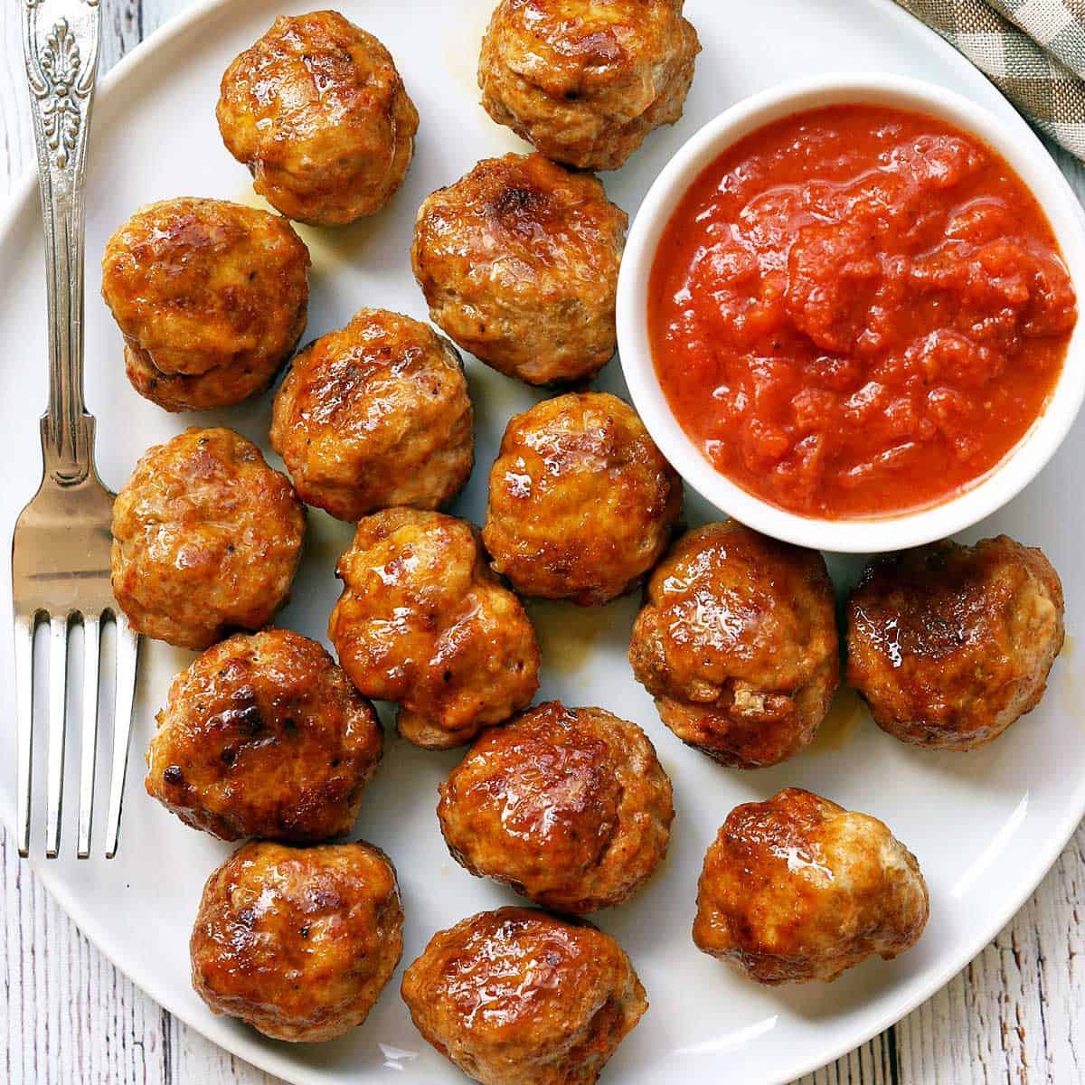Juicy Chicken Meatballs
