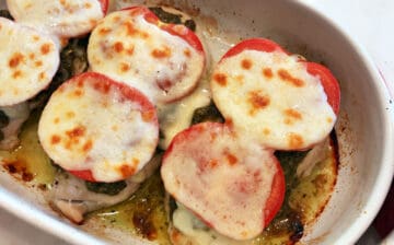 Pesto chicken is ready.