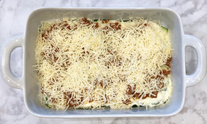 Adding another layer to the lasagna.