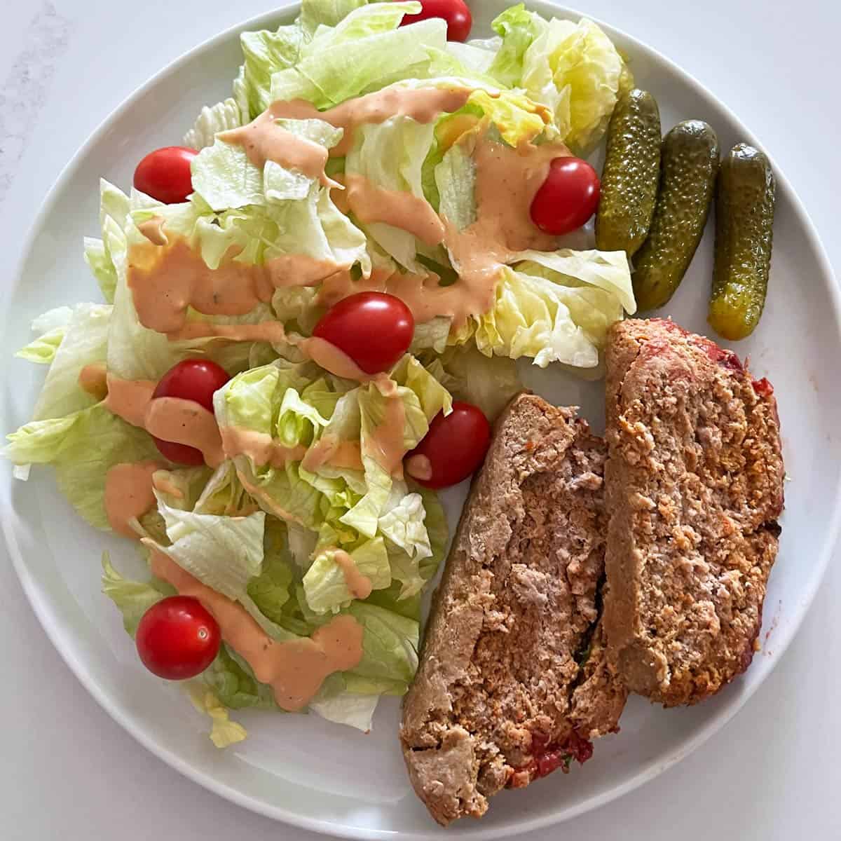 Serving the leftovers.