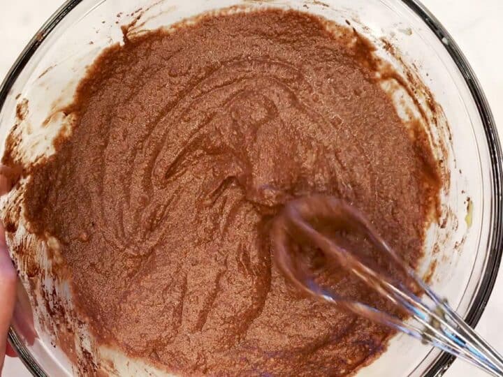 Add the dry ingredients.