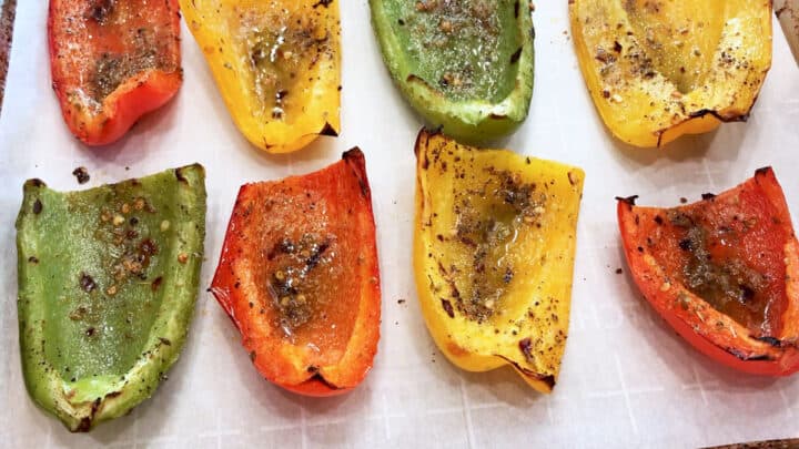 The peppers are ready.