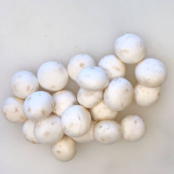 The mushrooms were prepped.