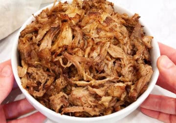 The carnitas are served.