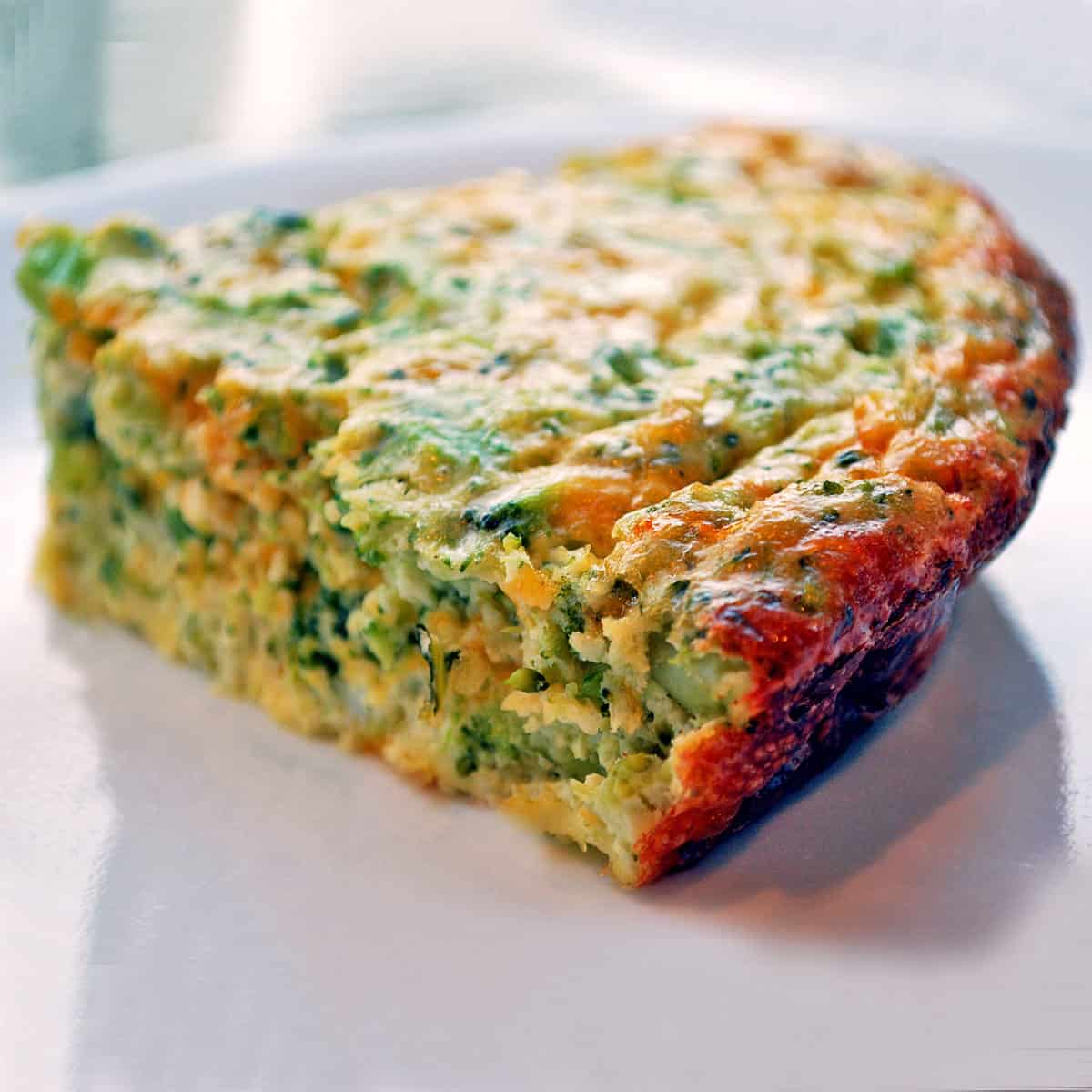 Crustless Broccoli Quiche Recipe