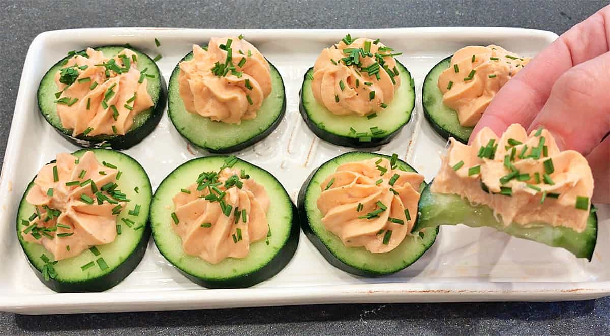 The mousse is served.