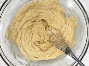 The dry ingredients were added.